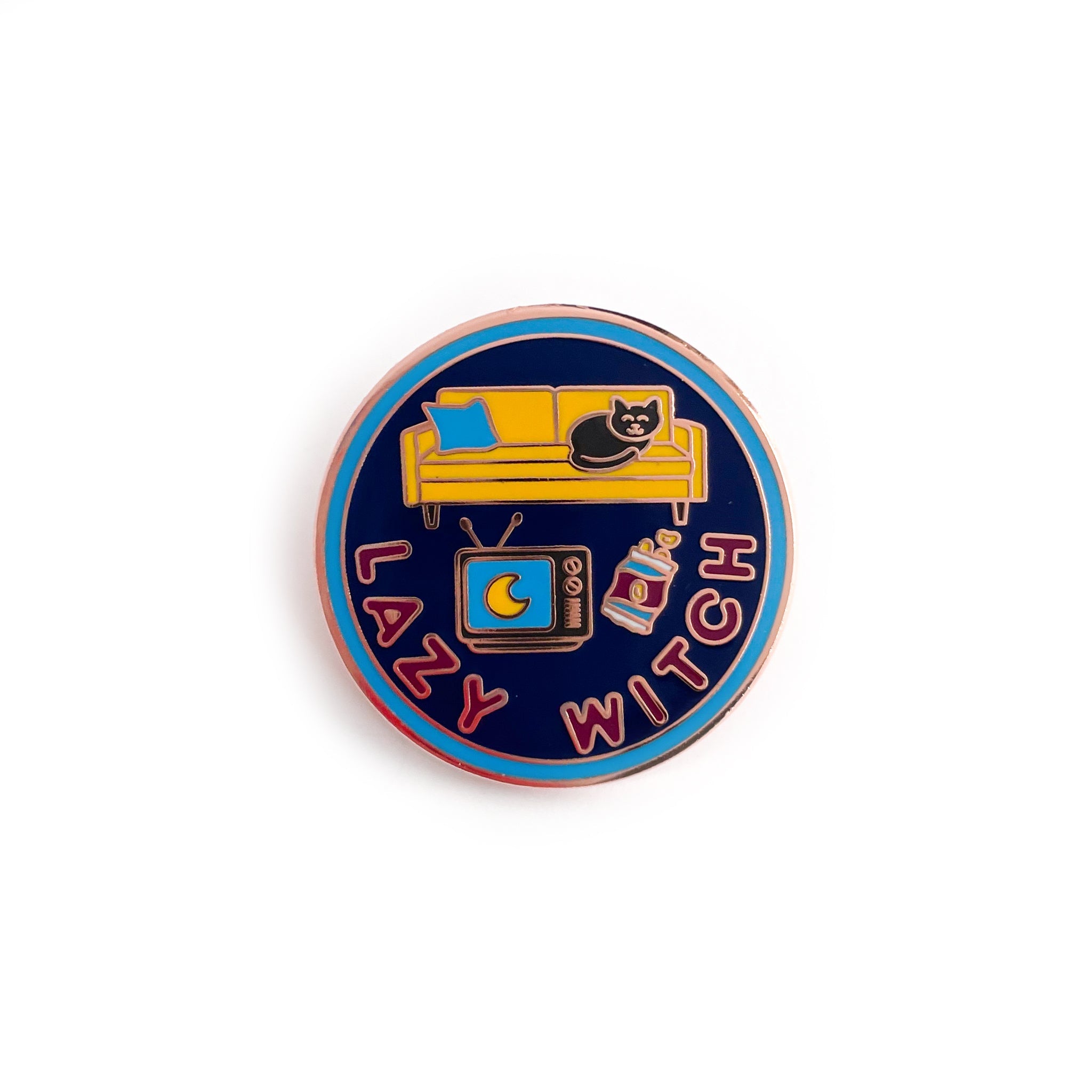 💜B-GRADE💜 Lazy Witch Enamel Pin