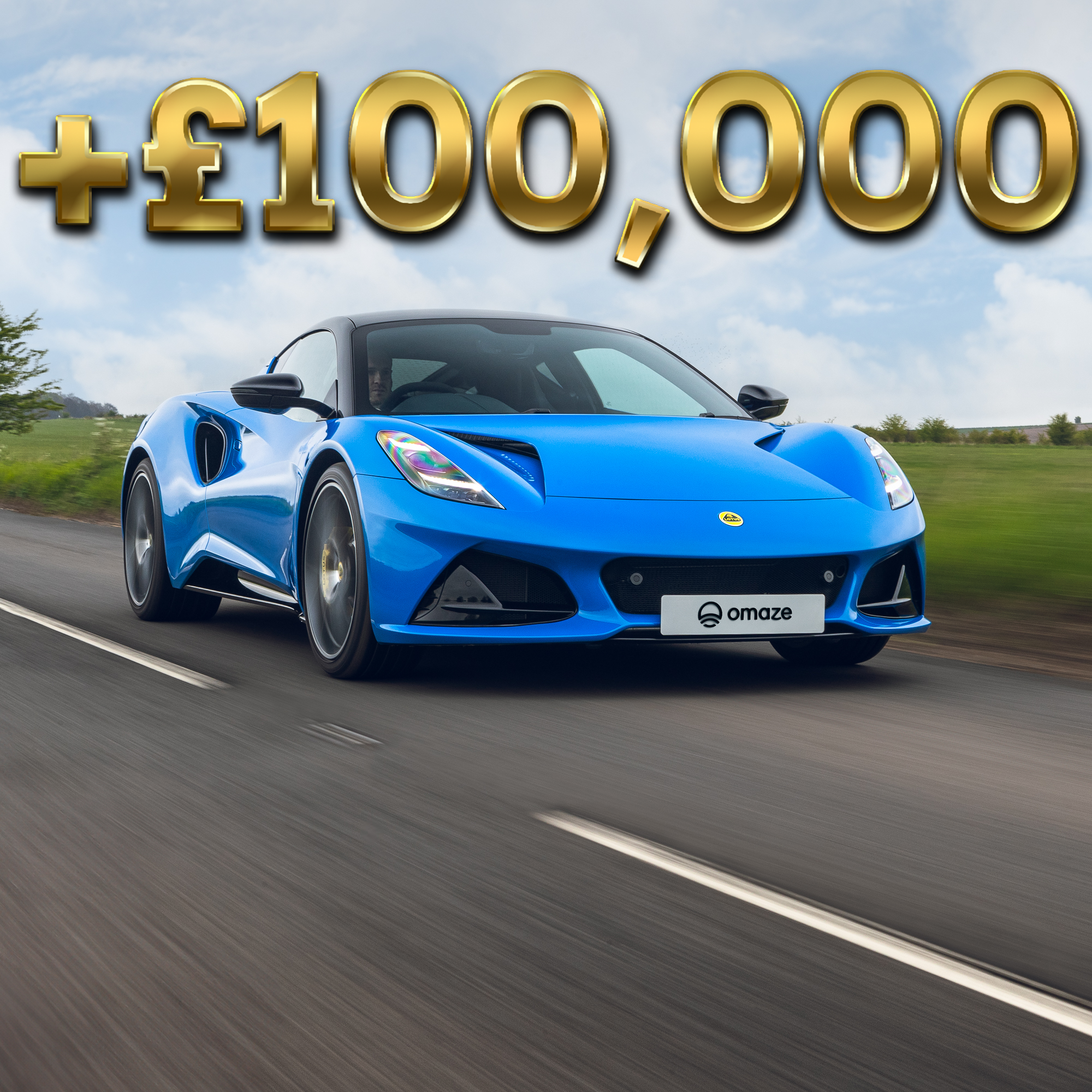 Lotus Emira V6 + £100k | SurreyEarly Bird Prize - Enter by Sunday 16th June