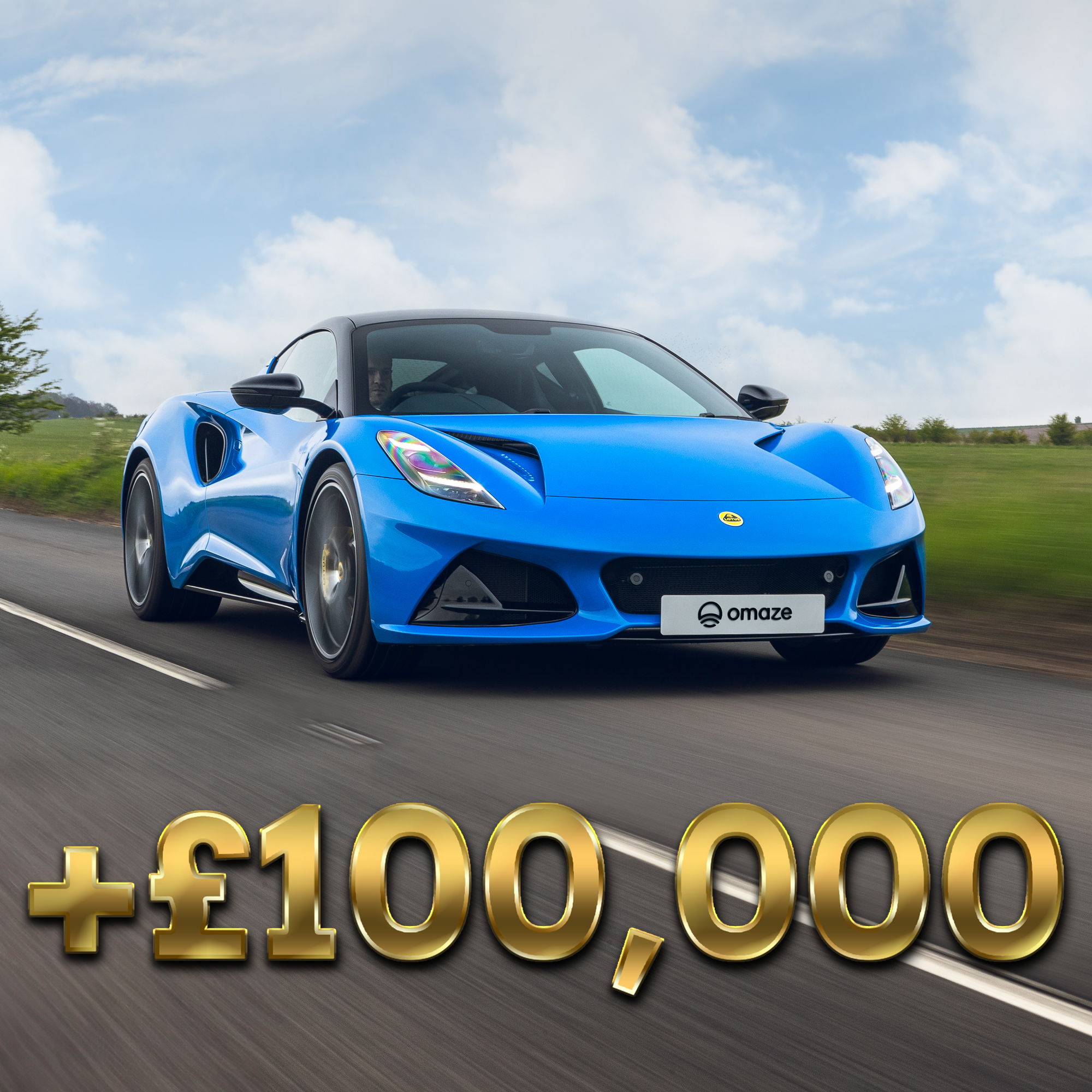 Lotus Emira V6 + £100k | SurreyEarly Bird Prize - Enter by Sunday 16th June