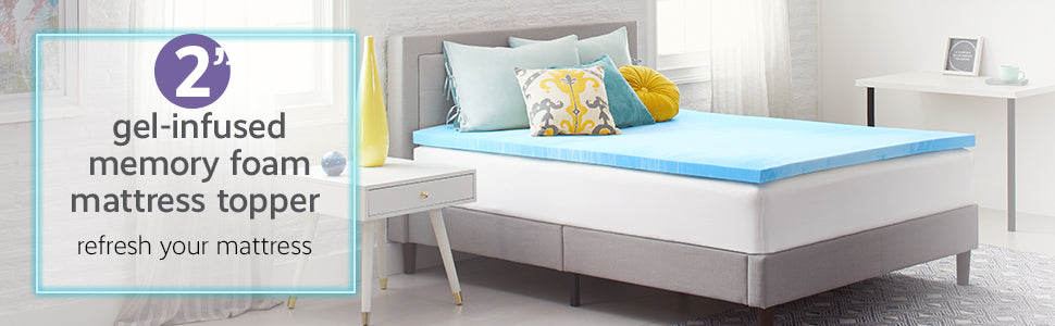Originals 2 Gel Infused Memory Foam Mattress Topper Comfort