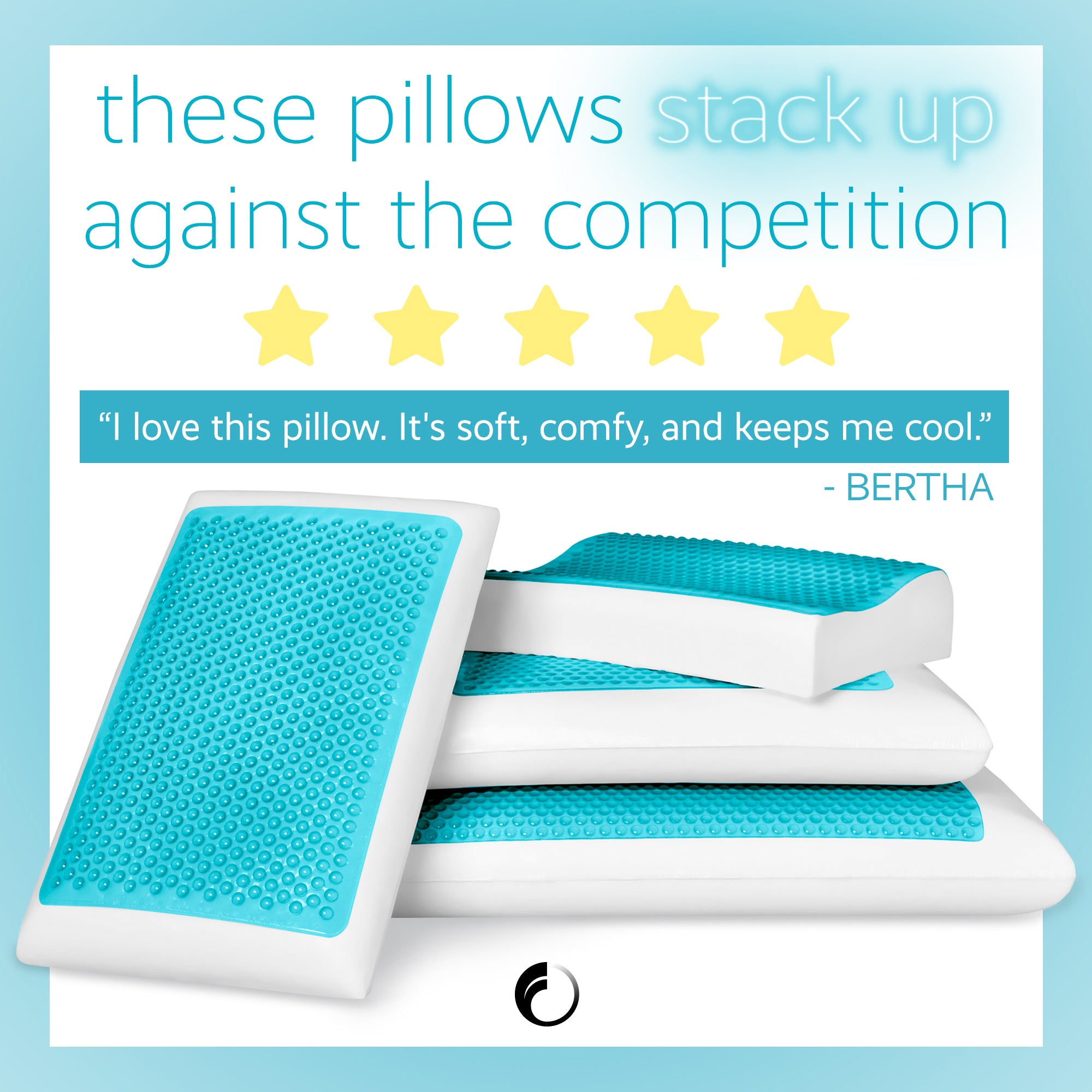 Comfort Revolution Blue Bubble Gel Pillow Review - Consumer Reports