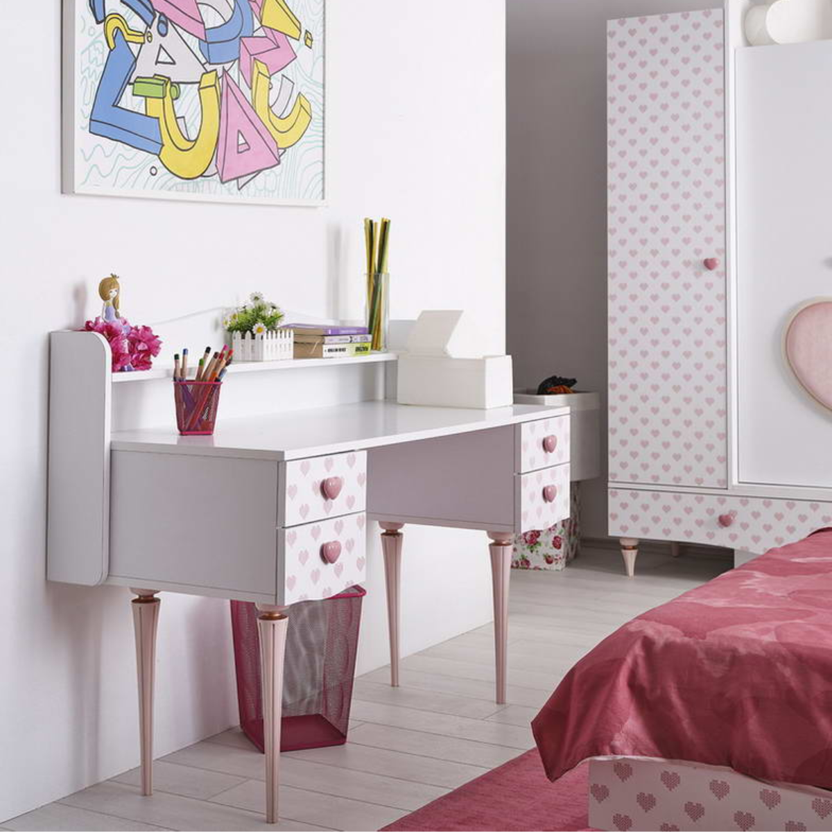 Dormitor Modern Pentru Copii Love Intermobilifurniture 