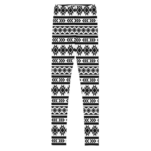 Black Mandala Forest Leggings - Electro Threads