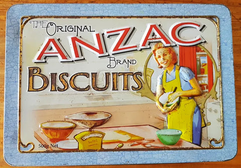 Traditional Anzac Biscuit Tin