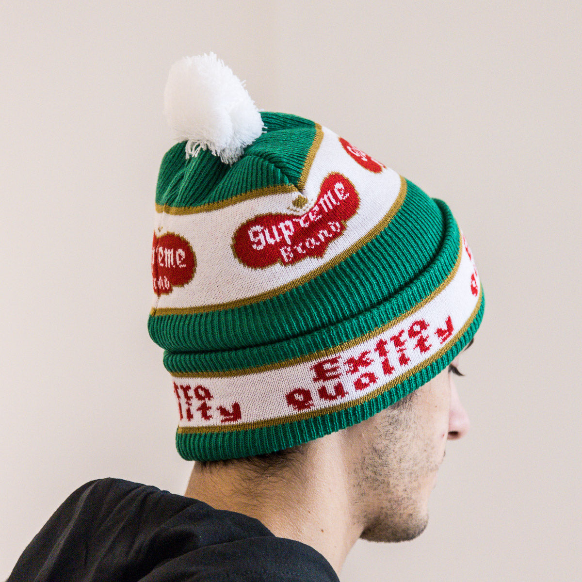 Supreme Extra Quality Beanie ブラック 新品