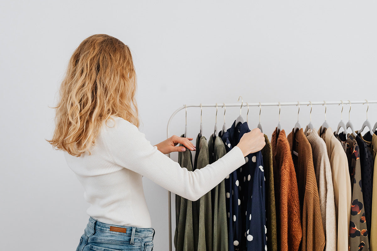 woman shopping for personal style clothes