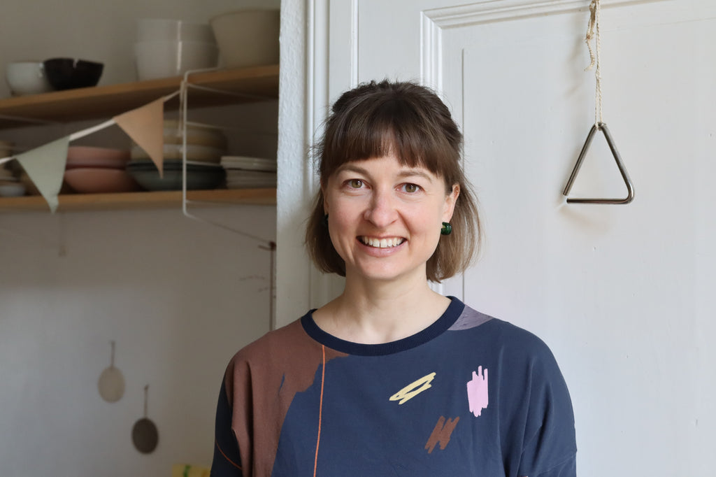 Portrait of Denise Zimmer in her Kitchen