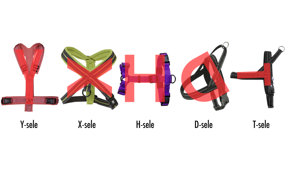 Difference between Y harness, X harness, H harness, D harness and T harness