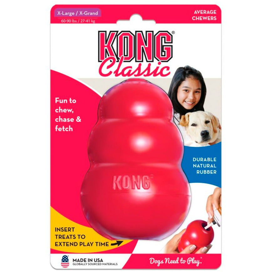 Kong Classic - Röd XL (27-41 kg)