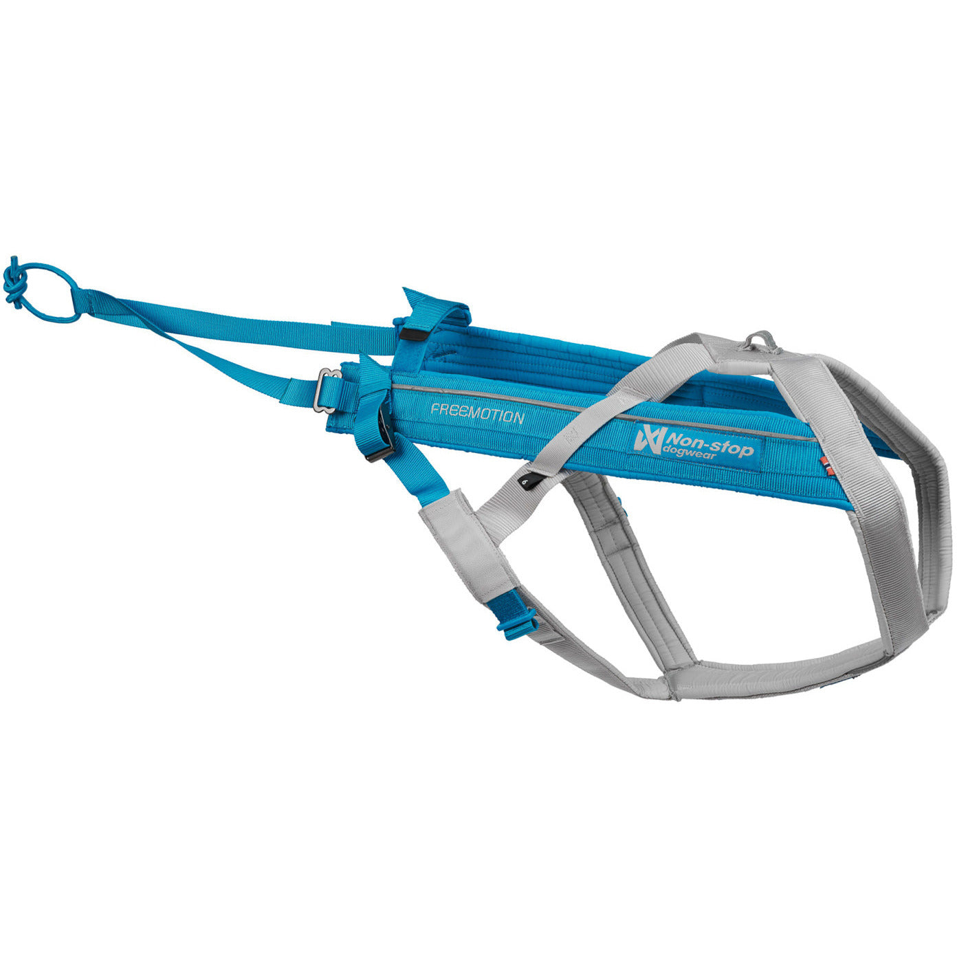 Non-Stop Freemotion harness 5.0 Hundsele - Blue/Grey 5