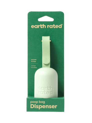 Earth Rated Poop Bag Dispenser with 1 Roll - The Modern Dog Company Store