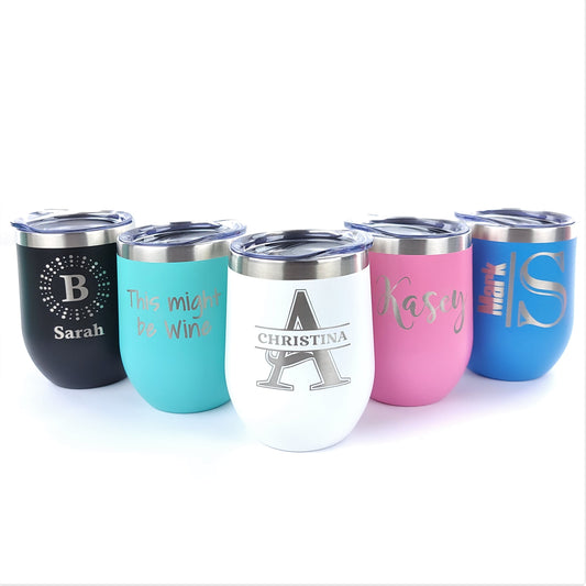 12 OZ Insulated Wine Tumbler - Bridal Bundle – The Bridal Years