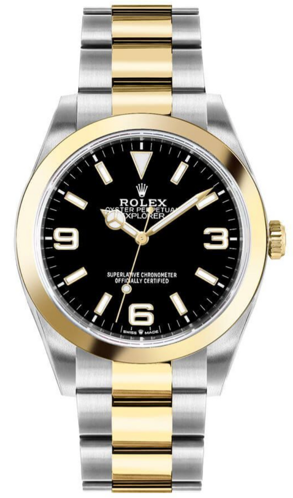 Rolex - Unworn Two Tone Rose Gold Silver Motif Datejust 126231 36mm – David  and Sons Timepieces