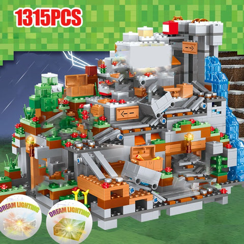 Lego Minecraft A Caverna da Montanha