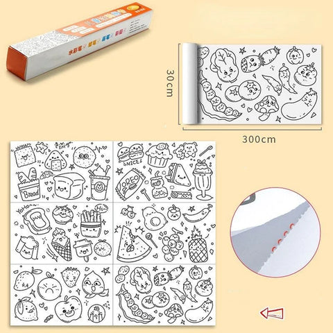 Bobina de Desenhos Para Colorir - Mais de 1000 desenhos