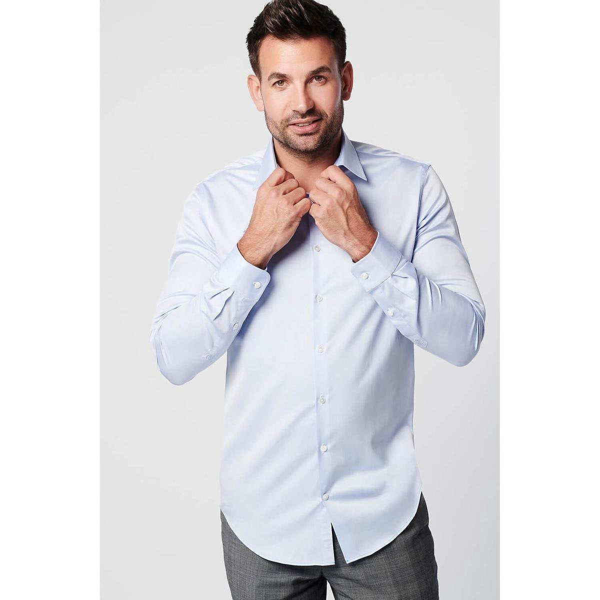 SKOT Fashion Shirt - Slim Fit - Serious Blue (Last stock) -
