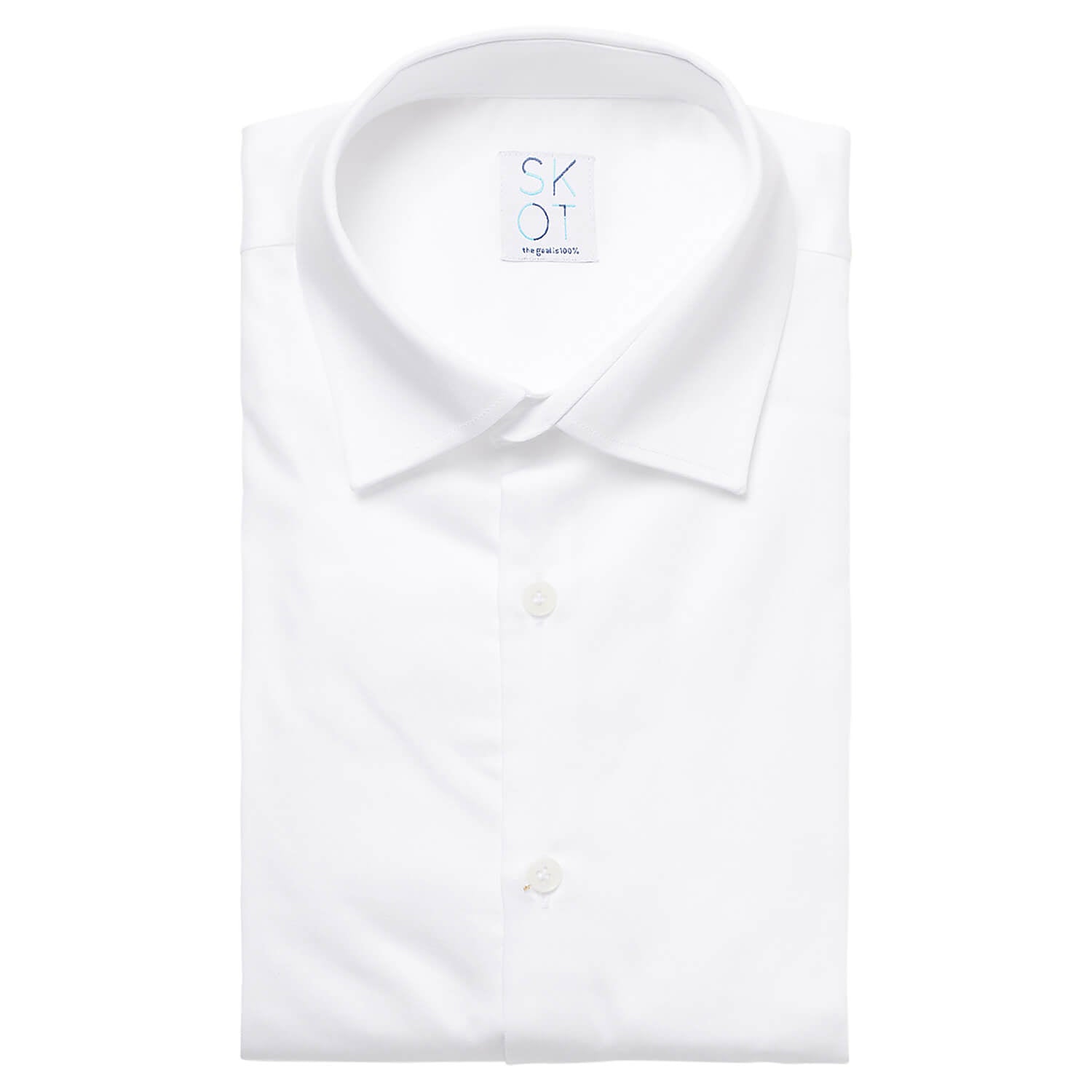 SKOT Fashion Shirt - Regular Fit - Circular White -