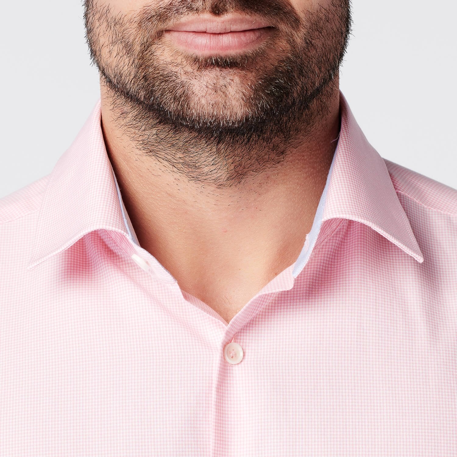 SKOT Fashion Duurzaam Overhemd Heren Checkered Pink - Pink - Maat M
