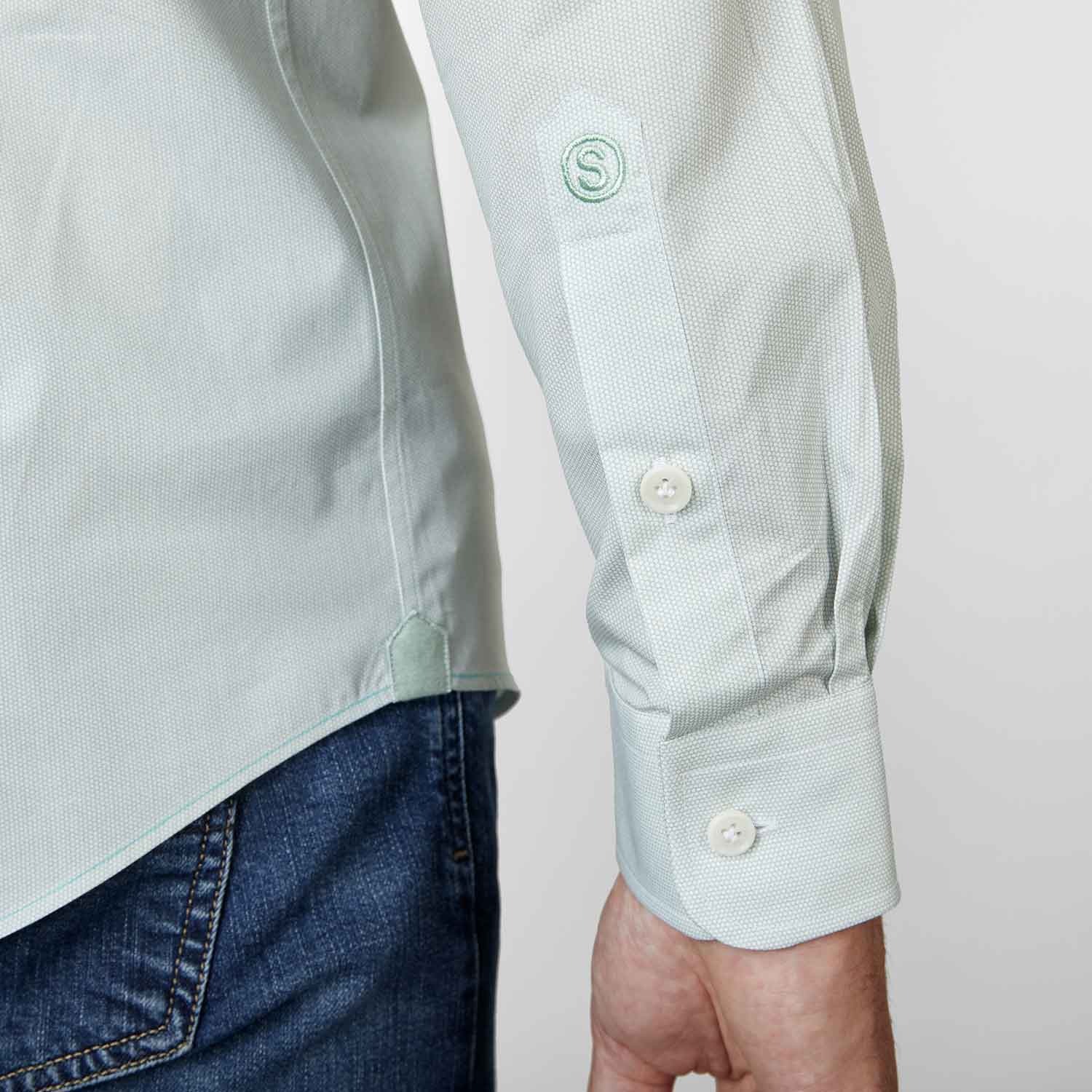 SKOT Fashion Shirt - Slim Fit - Business Apple  (last stock) -
