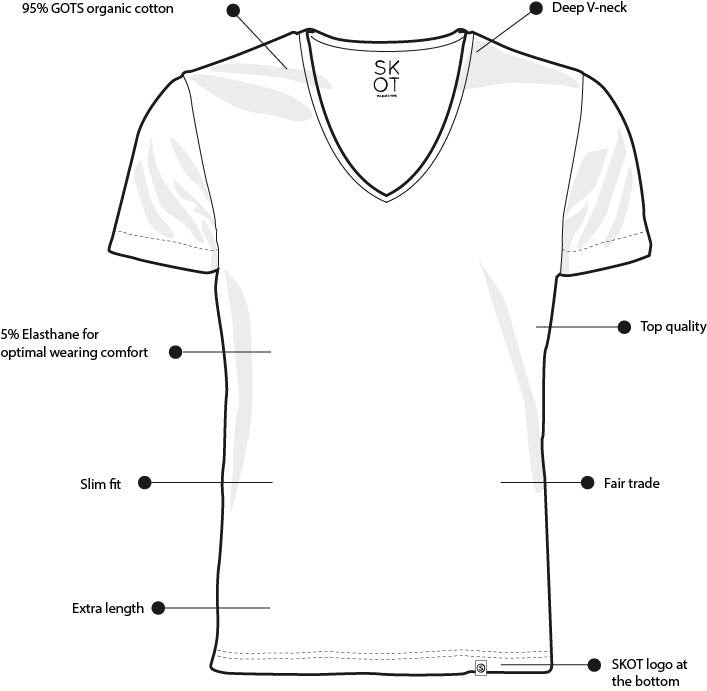 Trouwens Geladen Veronderstellen T-shirt - Diepe V-hals 2-pack - Onzichtbaar – SKOT Fashion