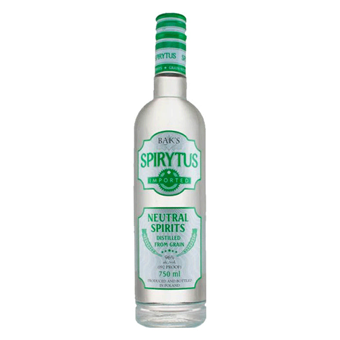 Bak's Spirytus Neutral Spirit 192 Proof