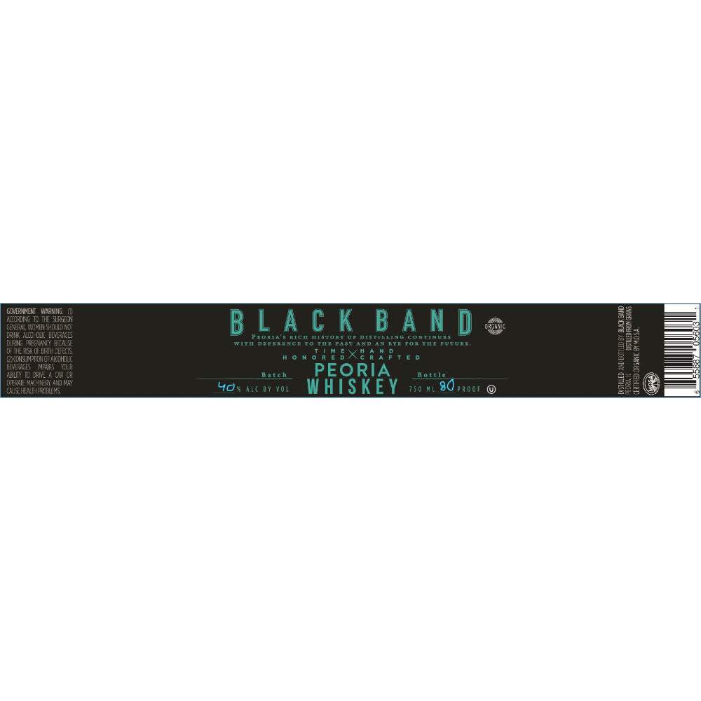 Black Band Organic Peoria Whiskey