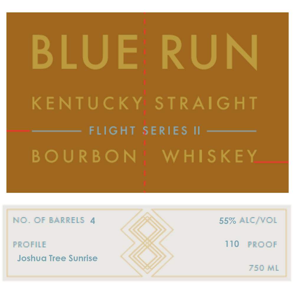 Blue Run Flight Series II âJoshua Tree Sunriseâ Bourbon Whiskey