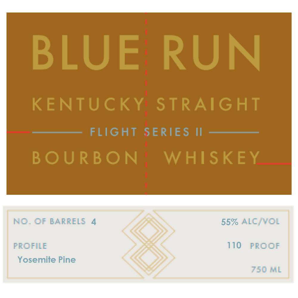 Blue Run Flight Series II âYosemite Pineâ Bourbon Whiskey