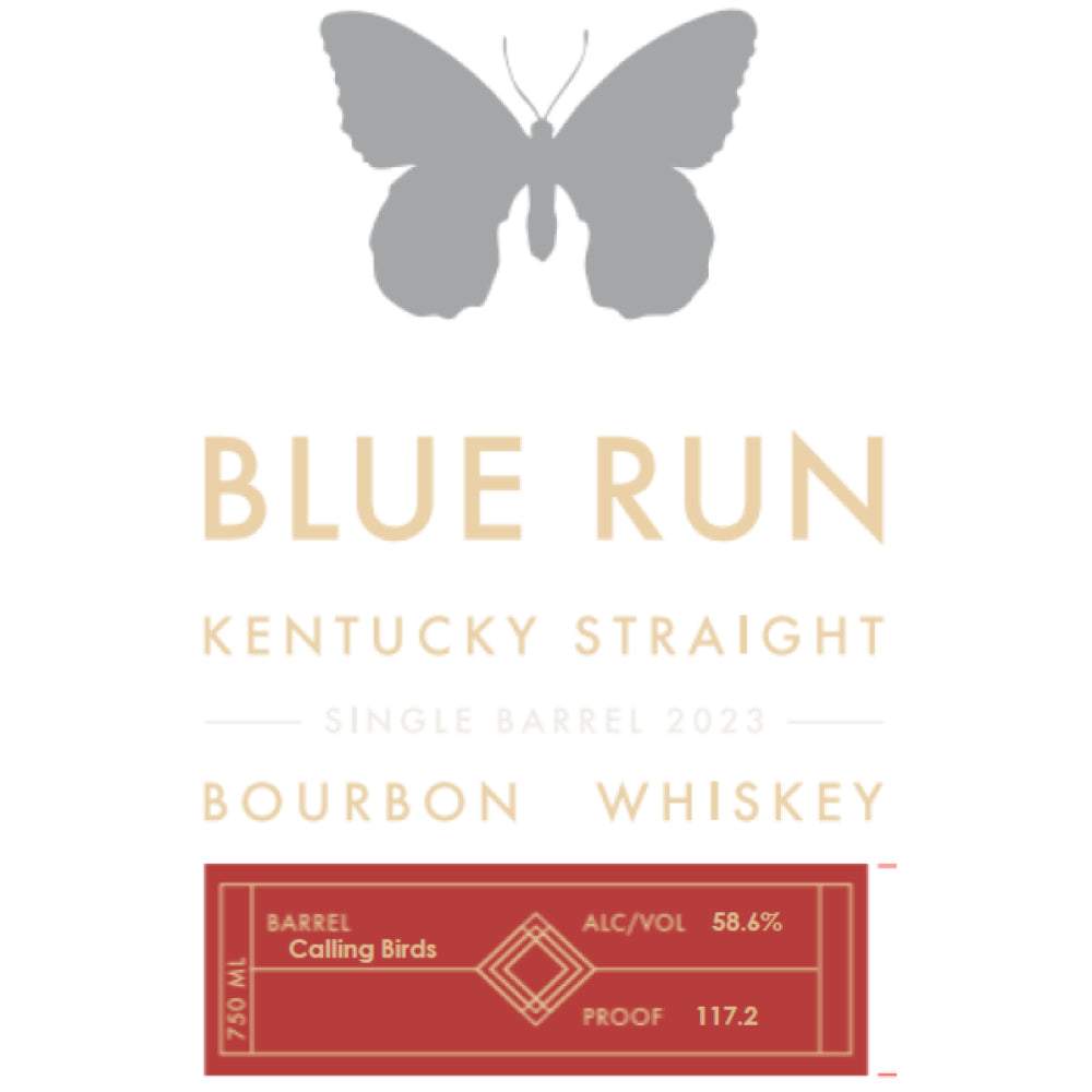 Blue Run âCalling Birds' Single Barrel Bourbon 2023