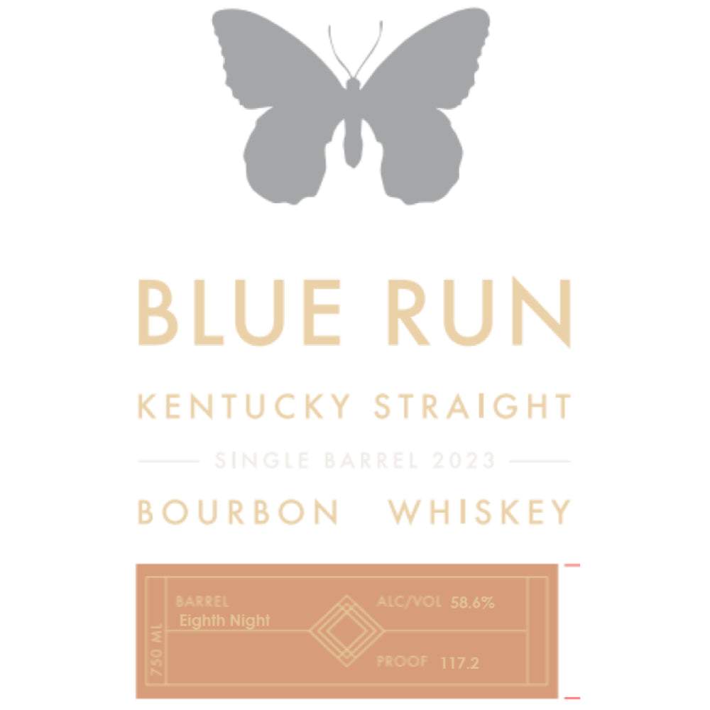 Blue Run âEighth Nightâ Single Barrel Bourbon 2023