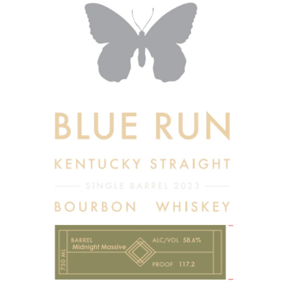 Blue Run âMidnight Massiveâ Single Barrel Bourbon 2023