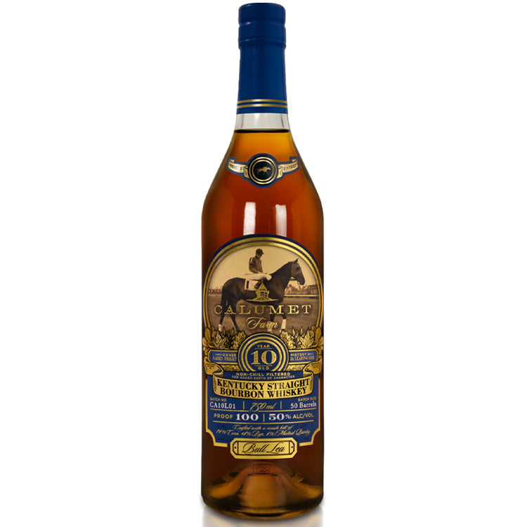 Calumet Farm 10 Year Old Kentucky Straight Bourbon Whiskey