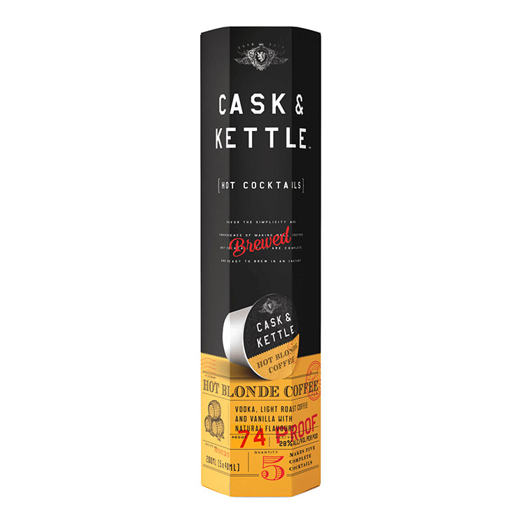 Cask & Kettle Hot Blonde Coffee Liquid K-Pod Cocktails