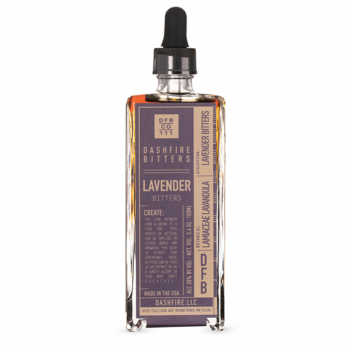 Dashfire Lavender Cocktail Bitters 3.4 Oz