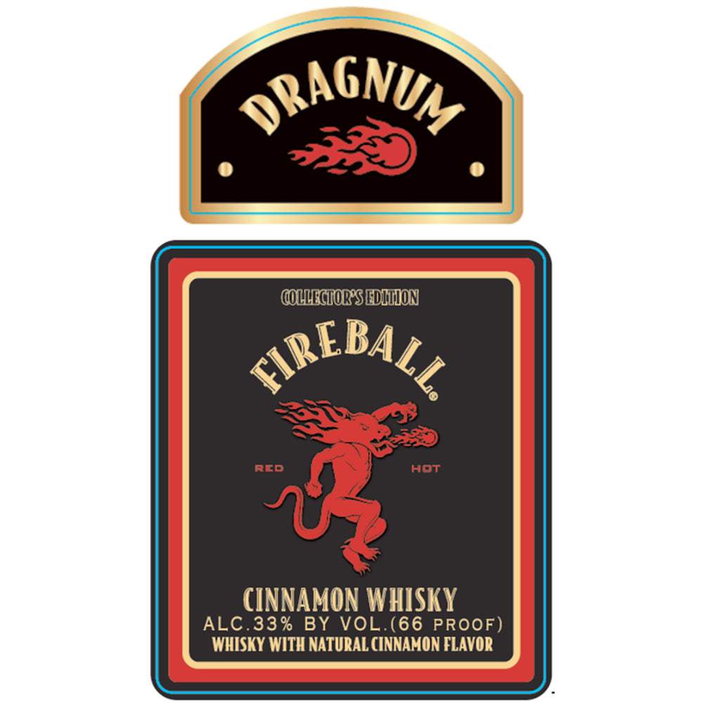 Fireball Dragnum Collectorâs Edition Cinnamon Whisky