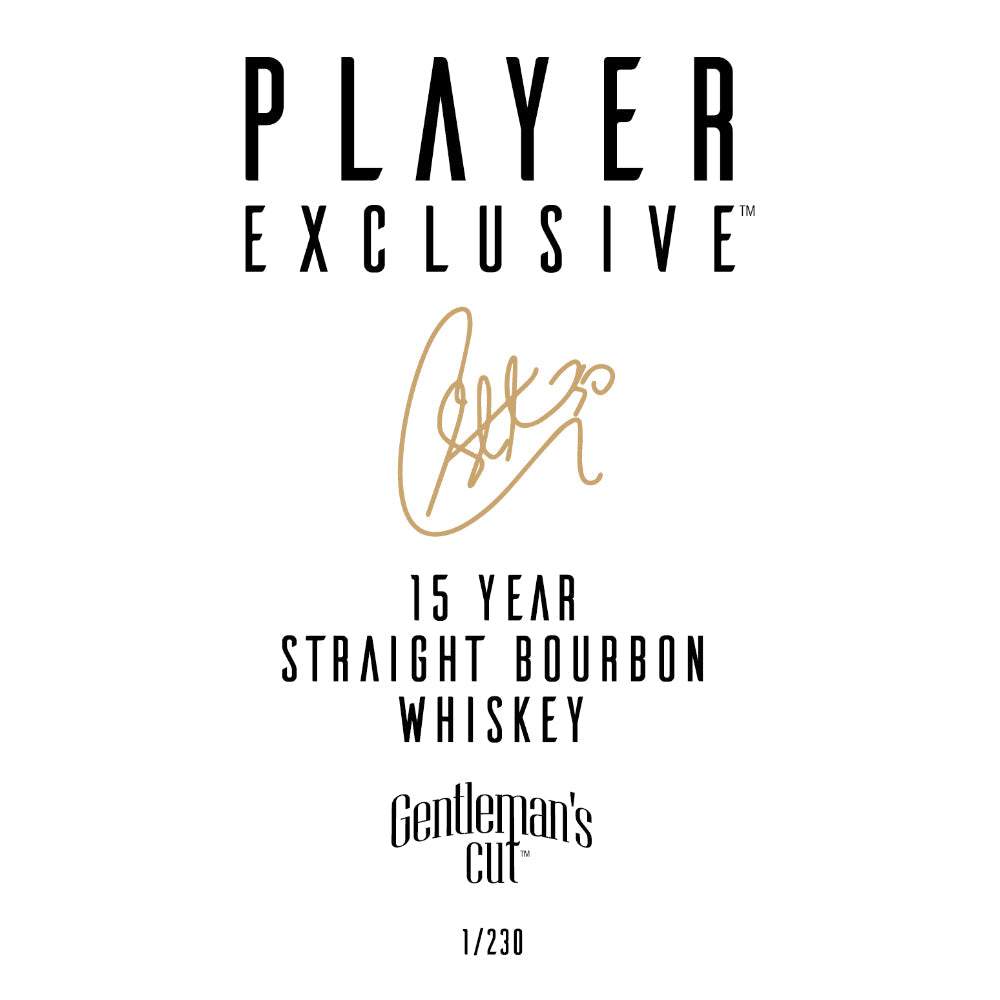 Gentlemanâs Cut Player Exclusive 15 Year Old Bourbon By Stephen Curry