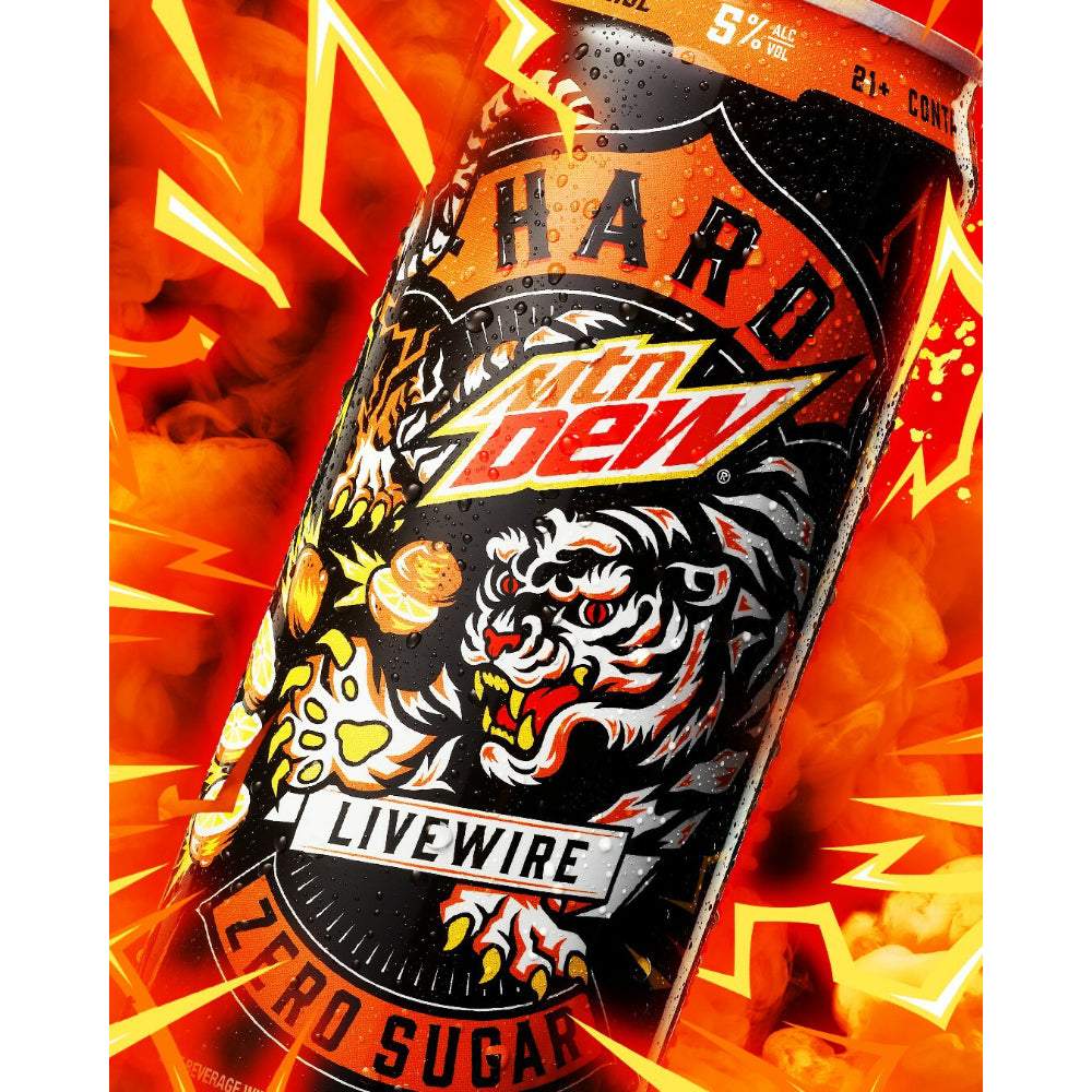 Hard Mountain Dew Livewire 24 Oz Can