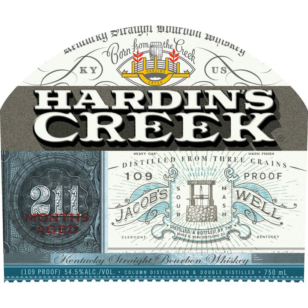 Hardinâs Creek Jacobâs Well 211 Months Old Straight Bourbon Whiskey