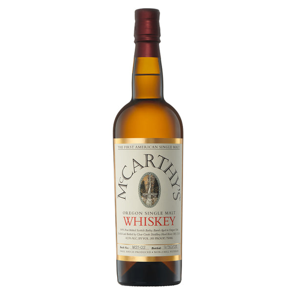 McCarthy's 6yr PX Sherry Cask Finished Oregon American Single Malt Whiskey