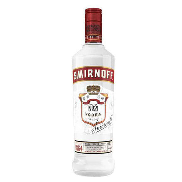 smirnoff vodka bottle