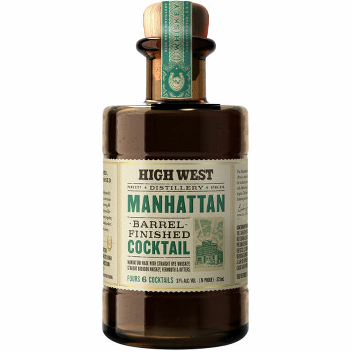 High West Manhattan Barrel Finished Cocktail 375ml