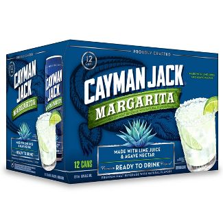 Cayman Jack RTD Margarita Cans 12 fl oz (12 Pack)