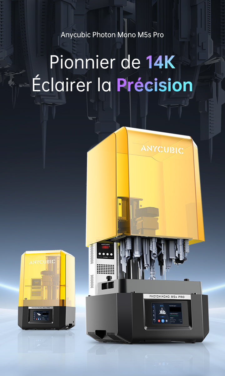 Anycubic Photon Mono M5s Pro - Imprimante 3D à résine haute