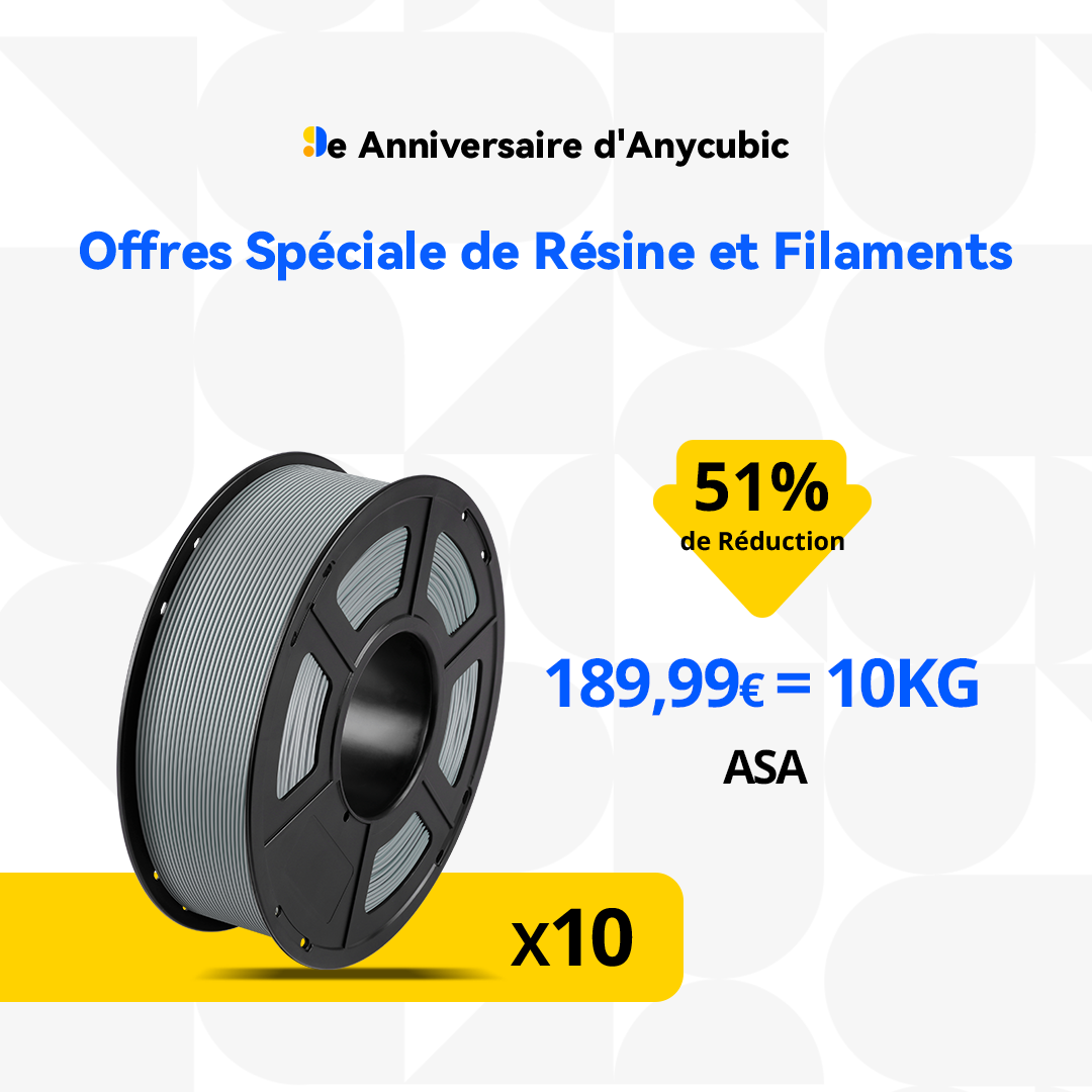 Offres de ASA 10-100kg - ANYCUBIC product image