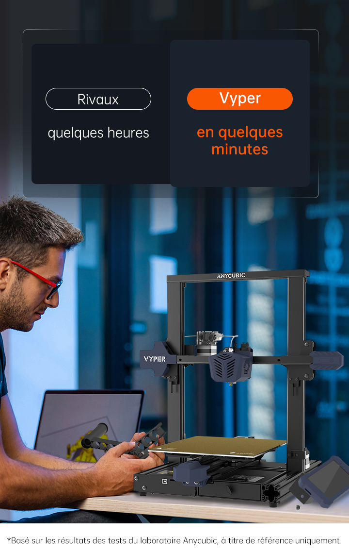 Anycubic Vyper - Assemblage en quelques minutes