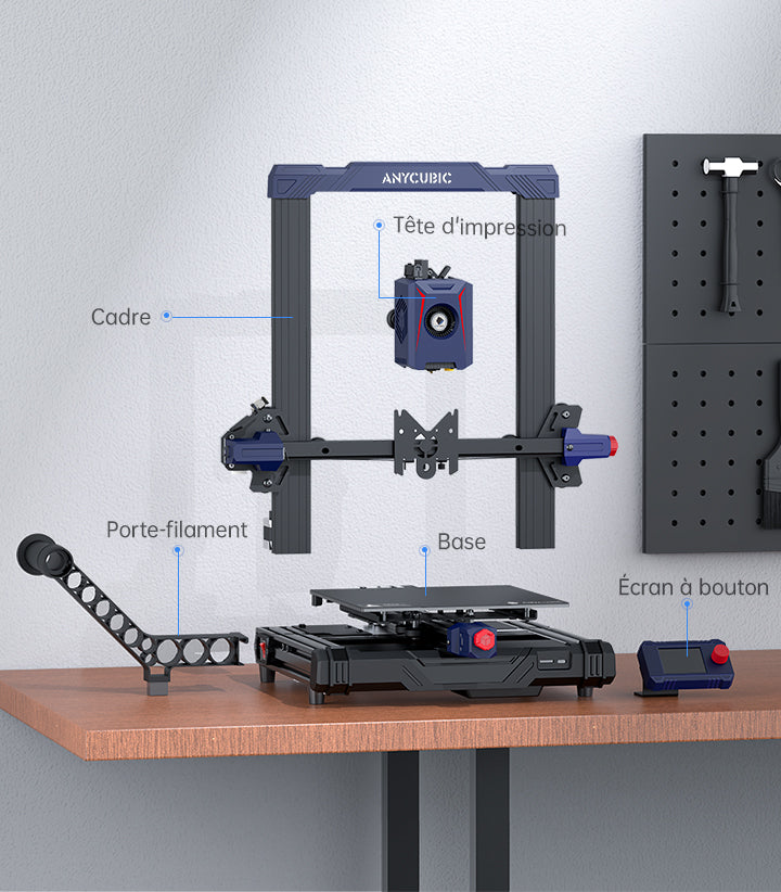 Anycubic Kobra 2 Neo - Structure Tout-en-Un