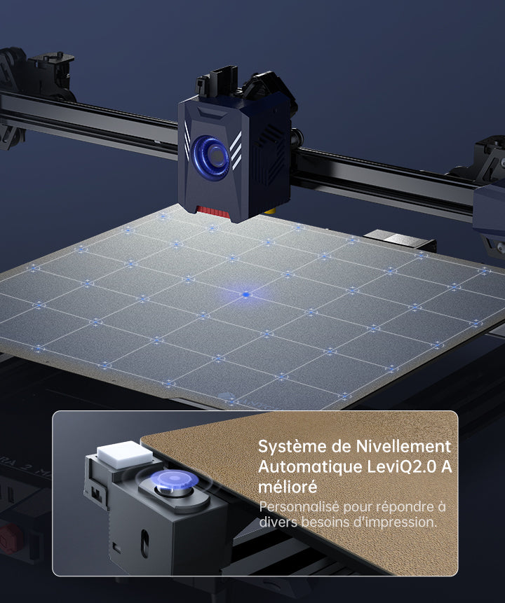 Anycubic Kobra 2 Max - Nivellement Automatique