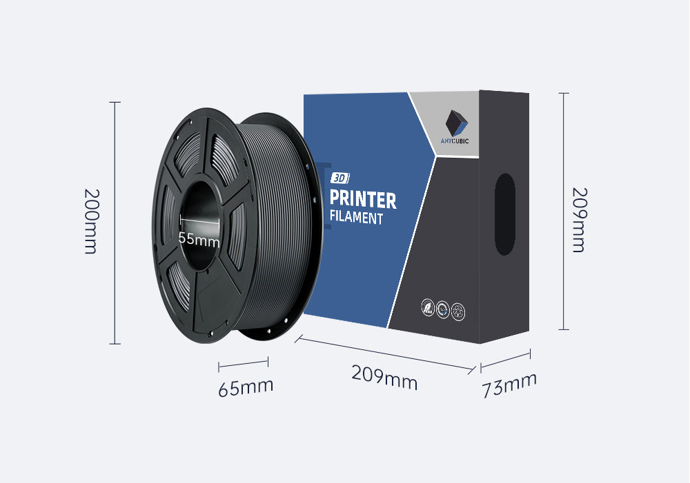 Filament Anycubic PETG - Paramètres du Filament