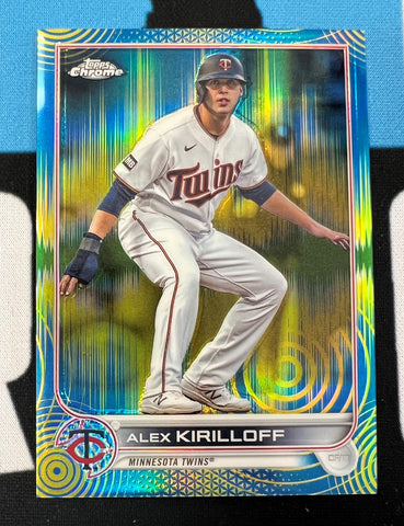 ALEX KIRILLOFF RC 2022 Topps Chrome 170 Baseball Card -  in