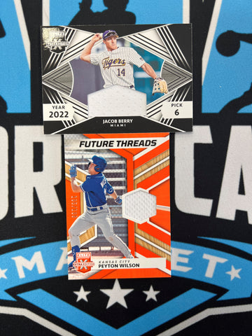 2022 Elite Extra Edition Relic Future Threads DREW GILBERT Jersey Astros